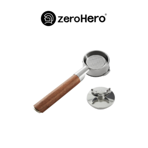 zeroHero Bottomless Portafilter Double Spout